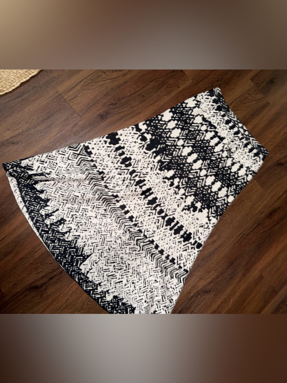 Rare Peruvian connection Pima printed maxi skirt boho spring $188 summer party